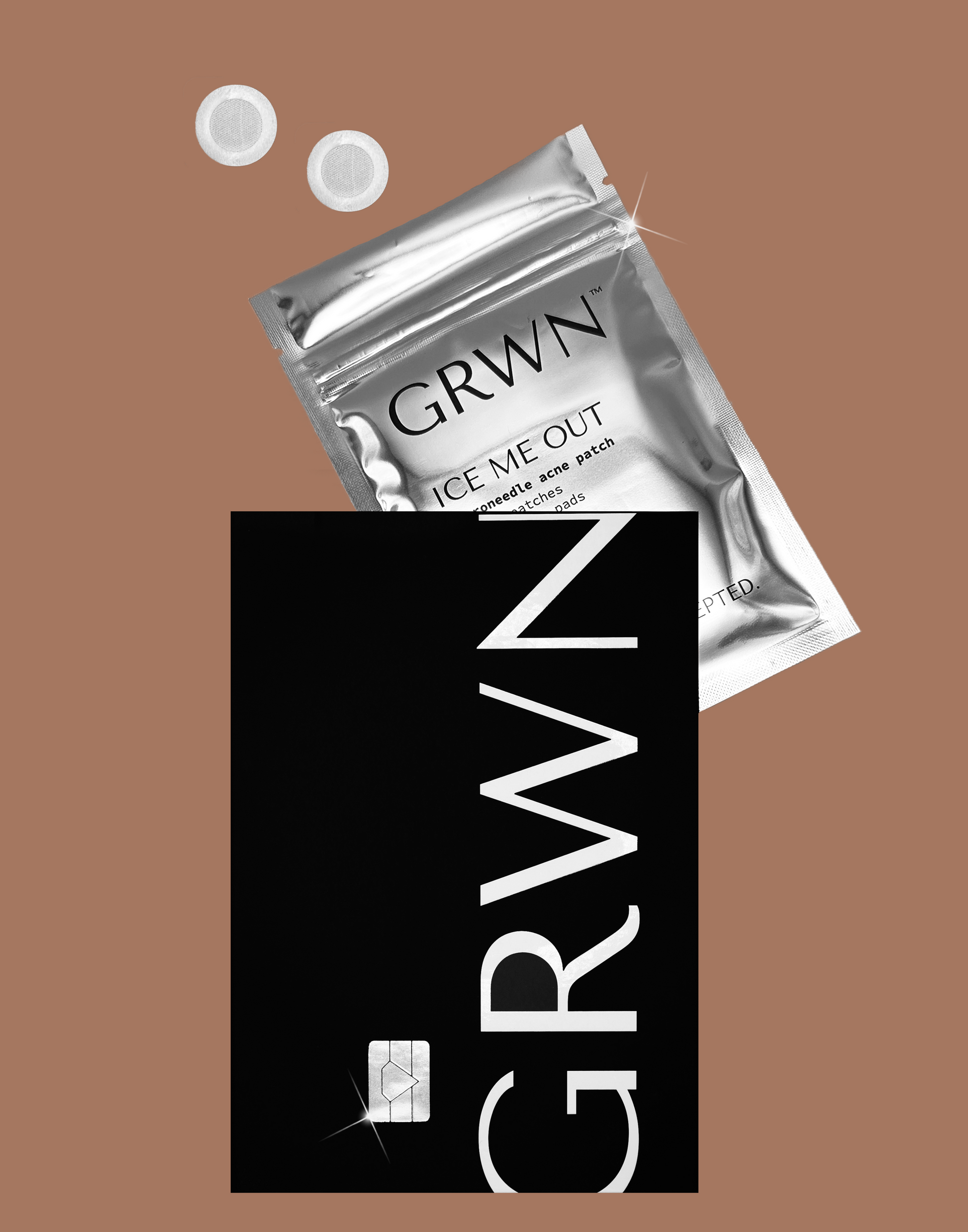 GRWN Skincare Ice Me Out Microneedle Acne Patch